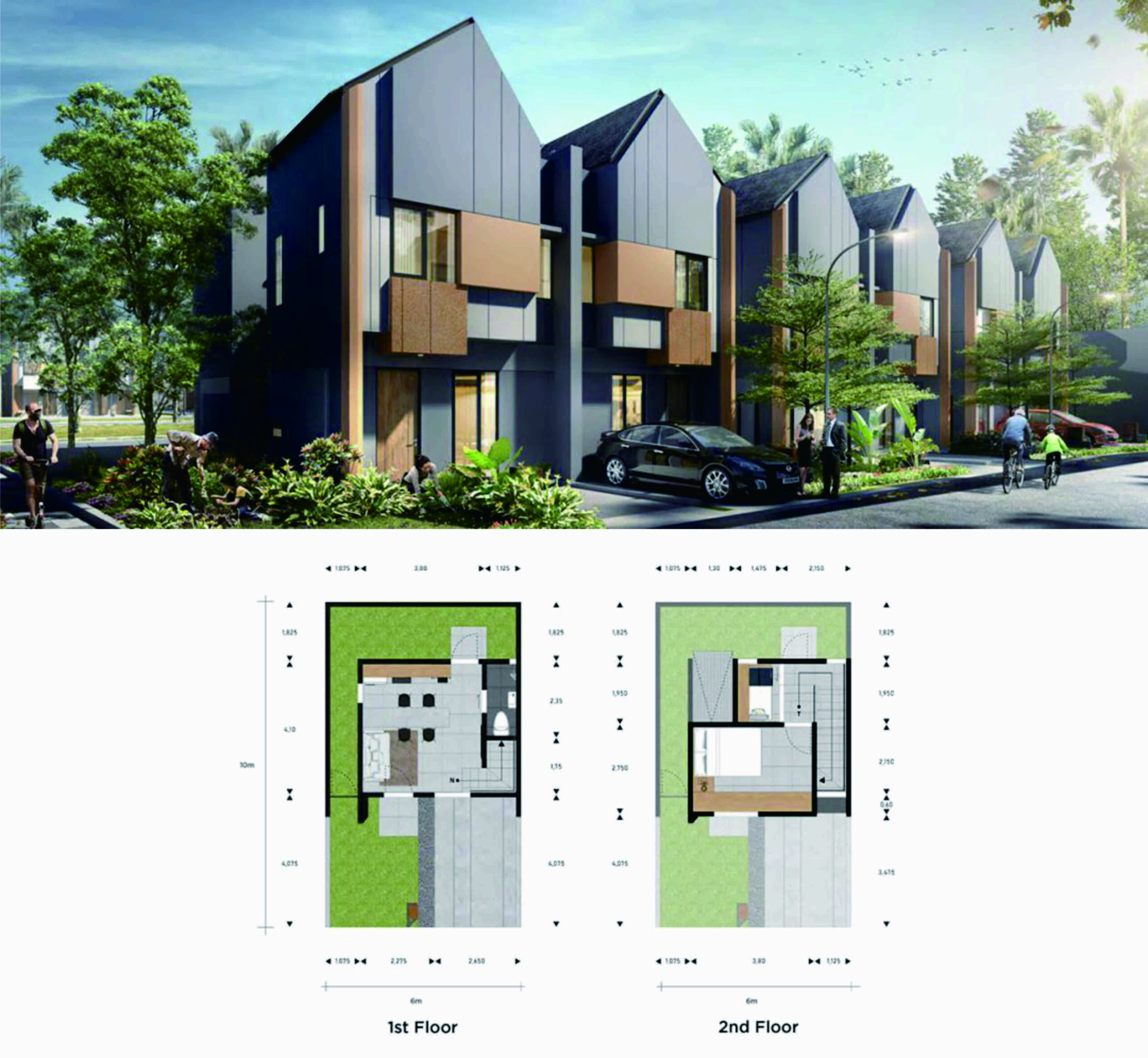 Adhi City Sentul Cluster Bumi Anvaya – Rumah Modern Dijual di Kawasan Sentul Bogor