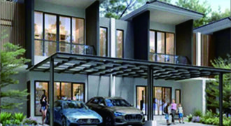 Cluster Dammara District – Rumah Modern Minimalis dijual di Graha Raya Bintaro