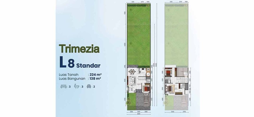 Cluster Trimezia – Dijual Rumah Modern di Fresco Kawasan Gading Serpong Tangerang